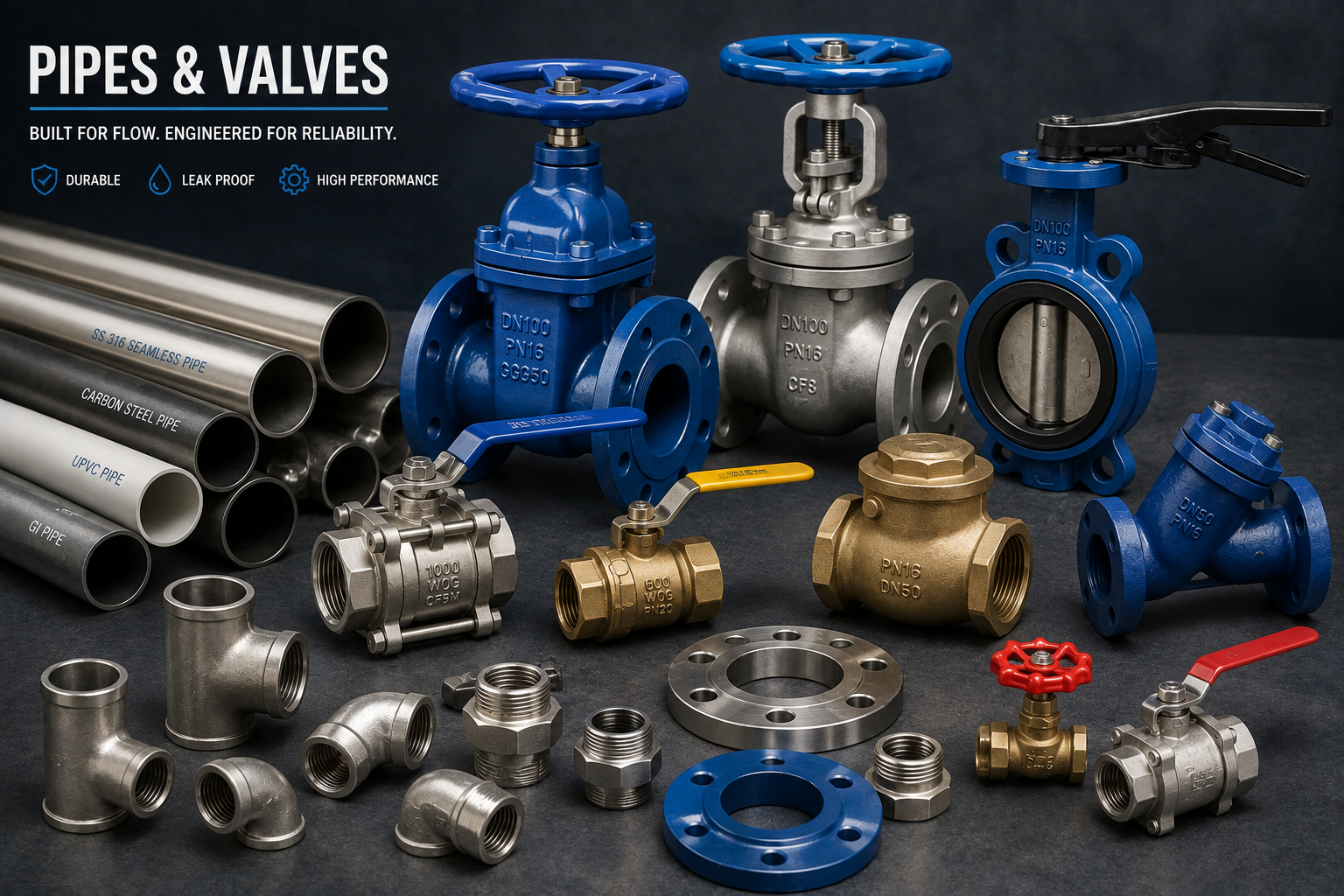 Pipes Valves