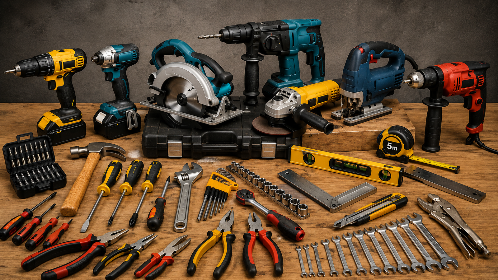 Industrial tools and equipment